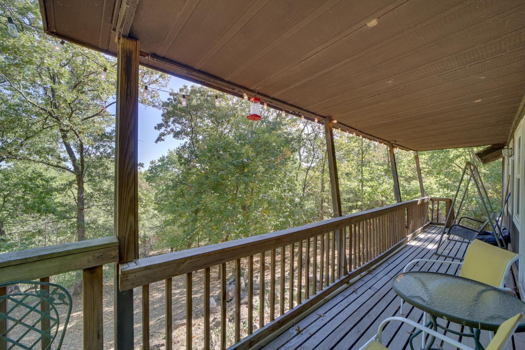Secluded Vian Retreat Close To Tenkiller Lake Exterior foto
